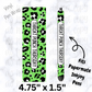 Throat punch Thursday lime cheetah Pen Wrap