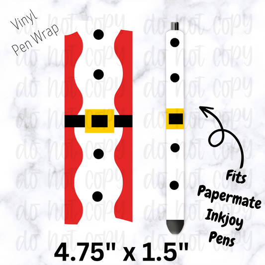 Santa Pen Wrap