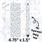 Blue Christmas doodles Pen Wrap