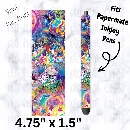 LF color cheetah Pen Wrap