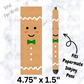pw144 Gingerbread Pen Wrap