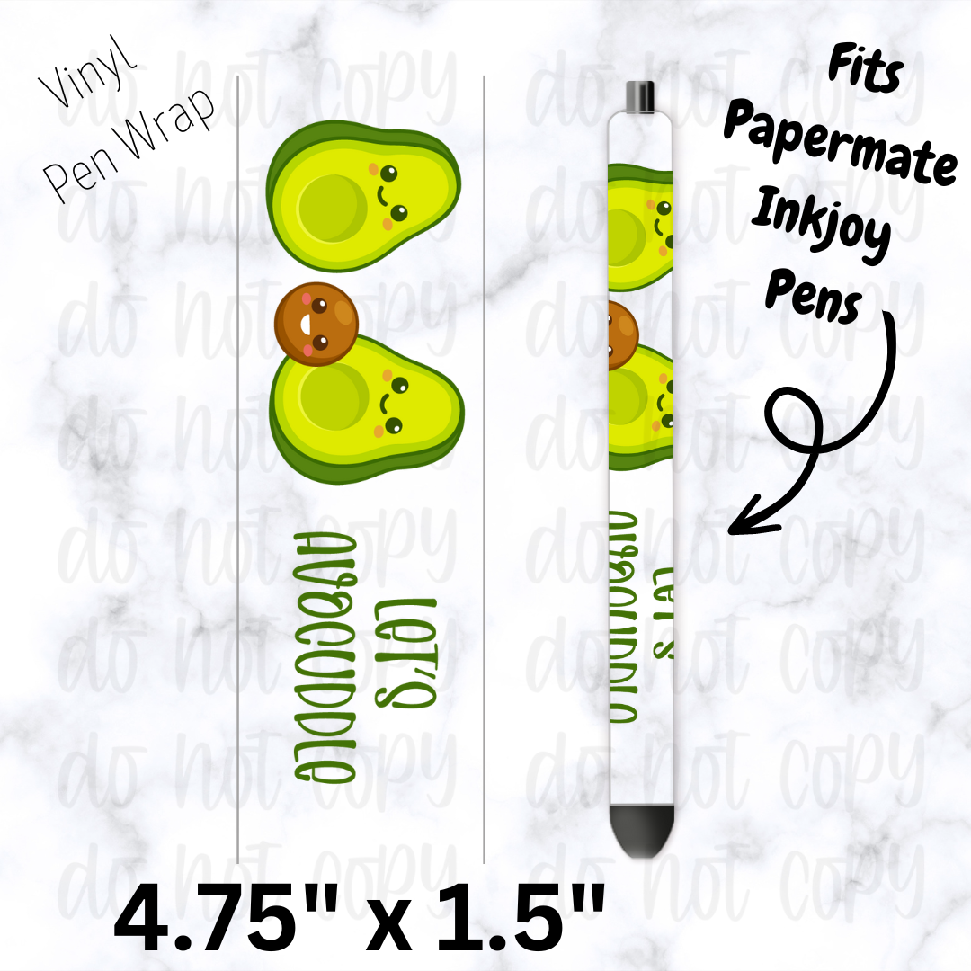 Let Avocuddle Pen Wrap