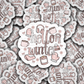 DS 2327 - Hello winter Die Cut Sticker