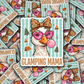 DS 3055 - Preppy Glamping Mama Die Cut sticker