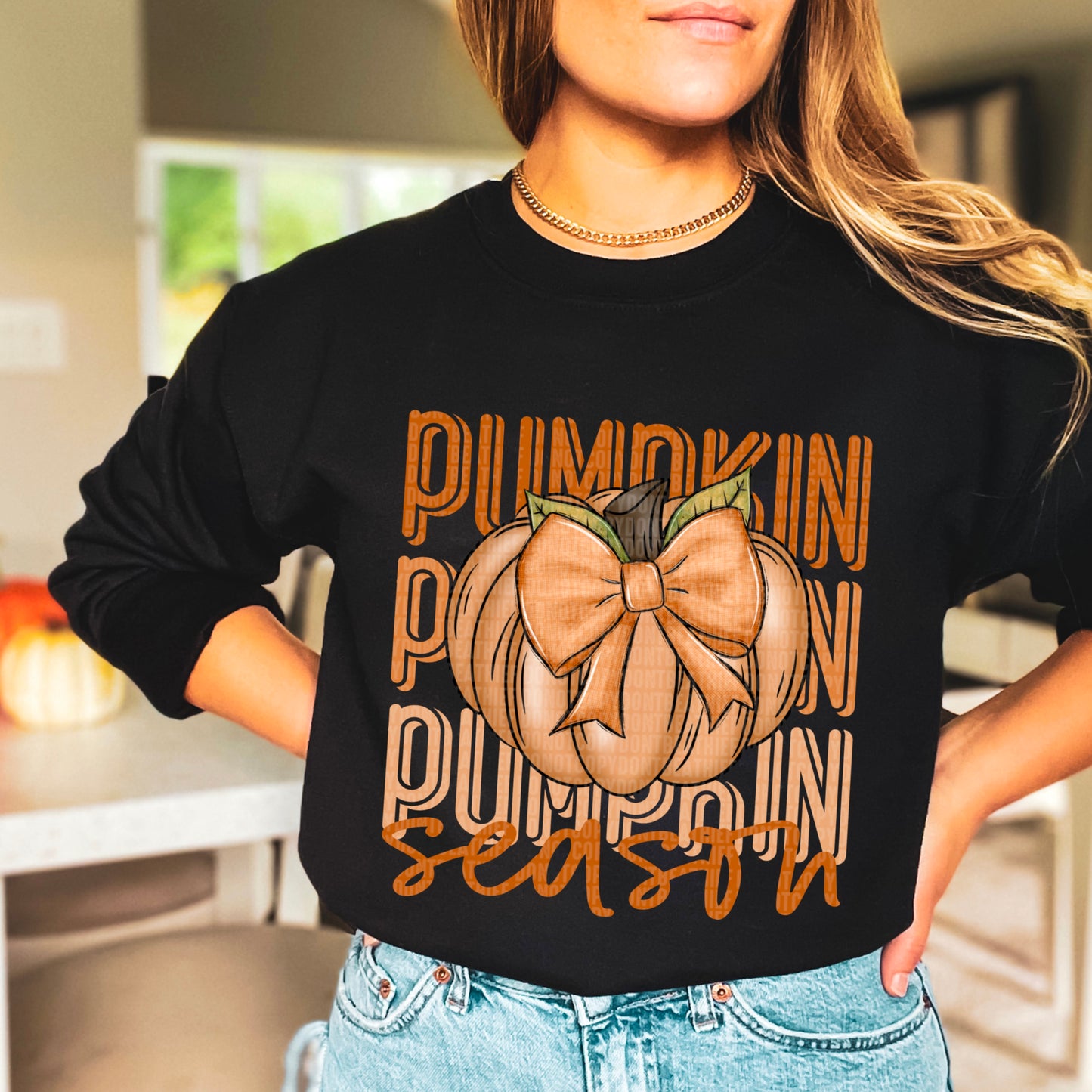 4699 Pumpkin season with coquette bow *DREAM TRANSFER*