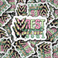 DS 2988 - Reel girls fish Die Cut sticker