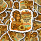 DS 3309 - I'm sarcastic because punching people is frowned upon Die Cut sticker