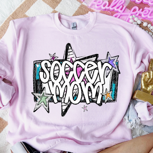 5133 - Soccer Mom with star *DTF