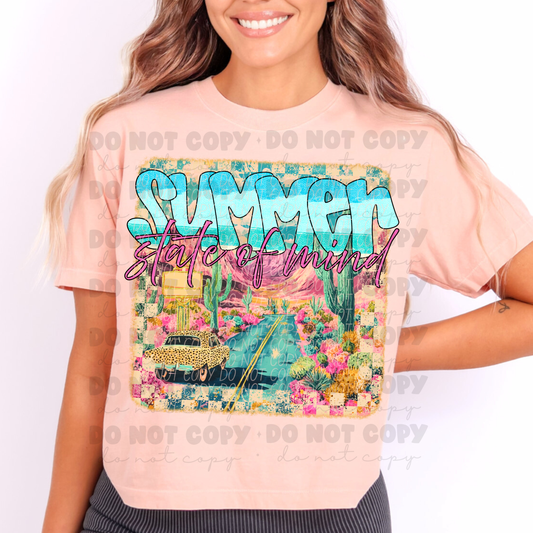 5865 - Summer state of mind road trip *DTF Transfer
