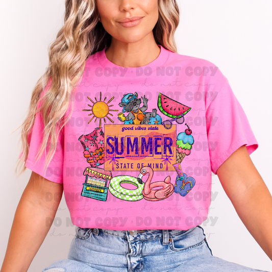 5858 - Summer state of mind *DTF Transfer