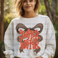 6521 - Sweater Weather with bow *DTF Transfer