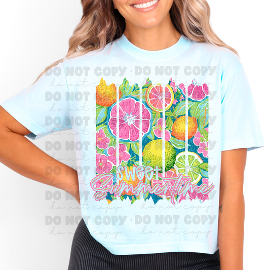 5869 - Sweet summertime *DTF Transfer