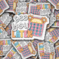 DS 2916 - See you later calculator Die Cut sticker