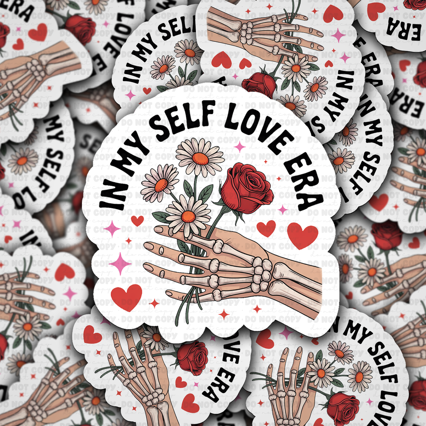 DS 2299 - In my self love era Die Cut Sticker