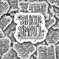 DS 3191 - Shop Small Hallelujah Die Cut sticker