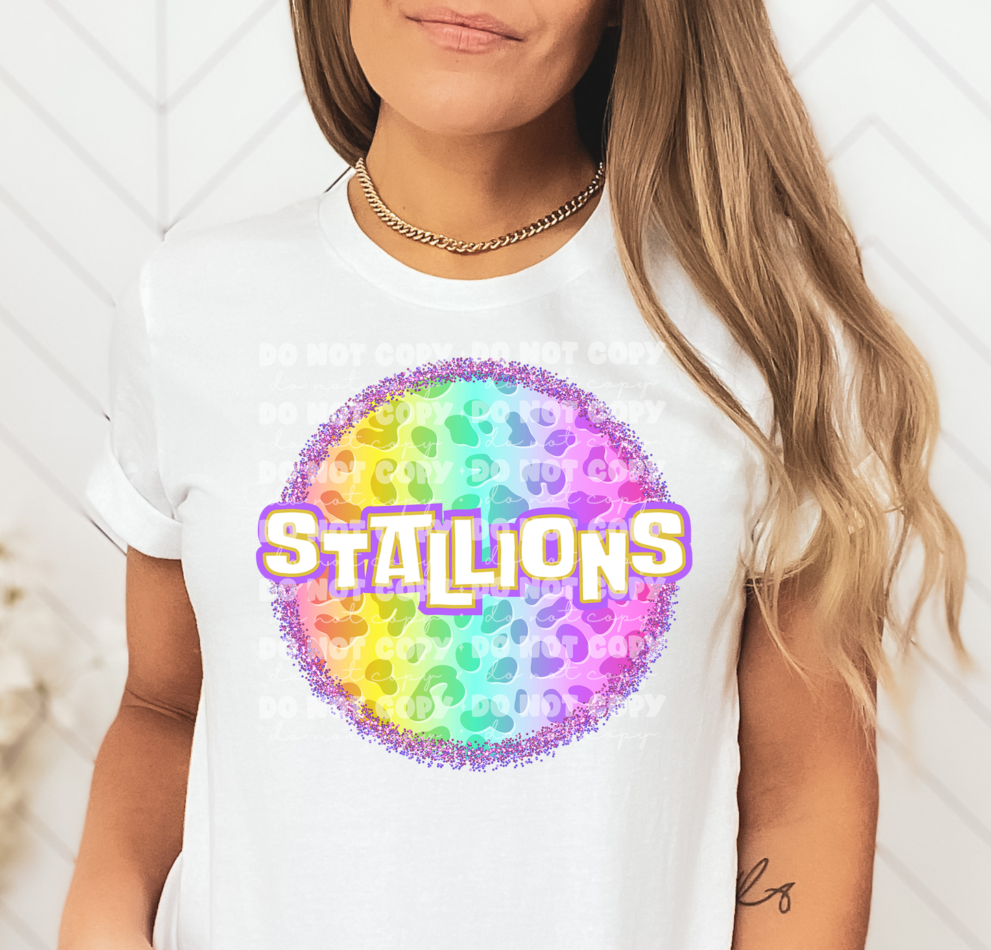 4616 Stallions Colorful Leopard *DREAM TRANSFER* DTF