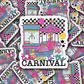 DS 3132 - Take Me To The Carnival Die Cut sticker
