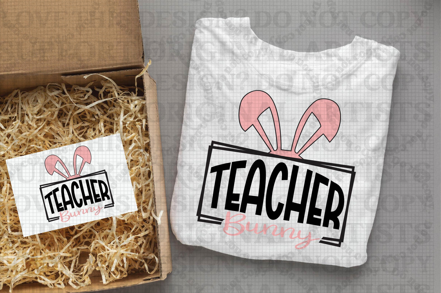 5307 - Teacher bunny *DTF