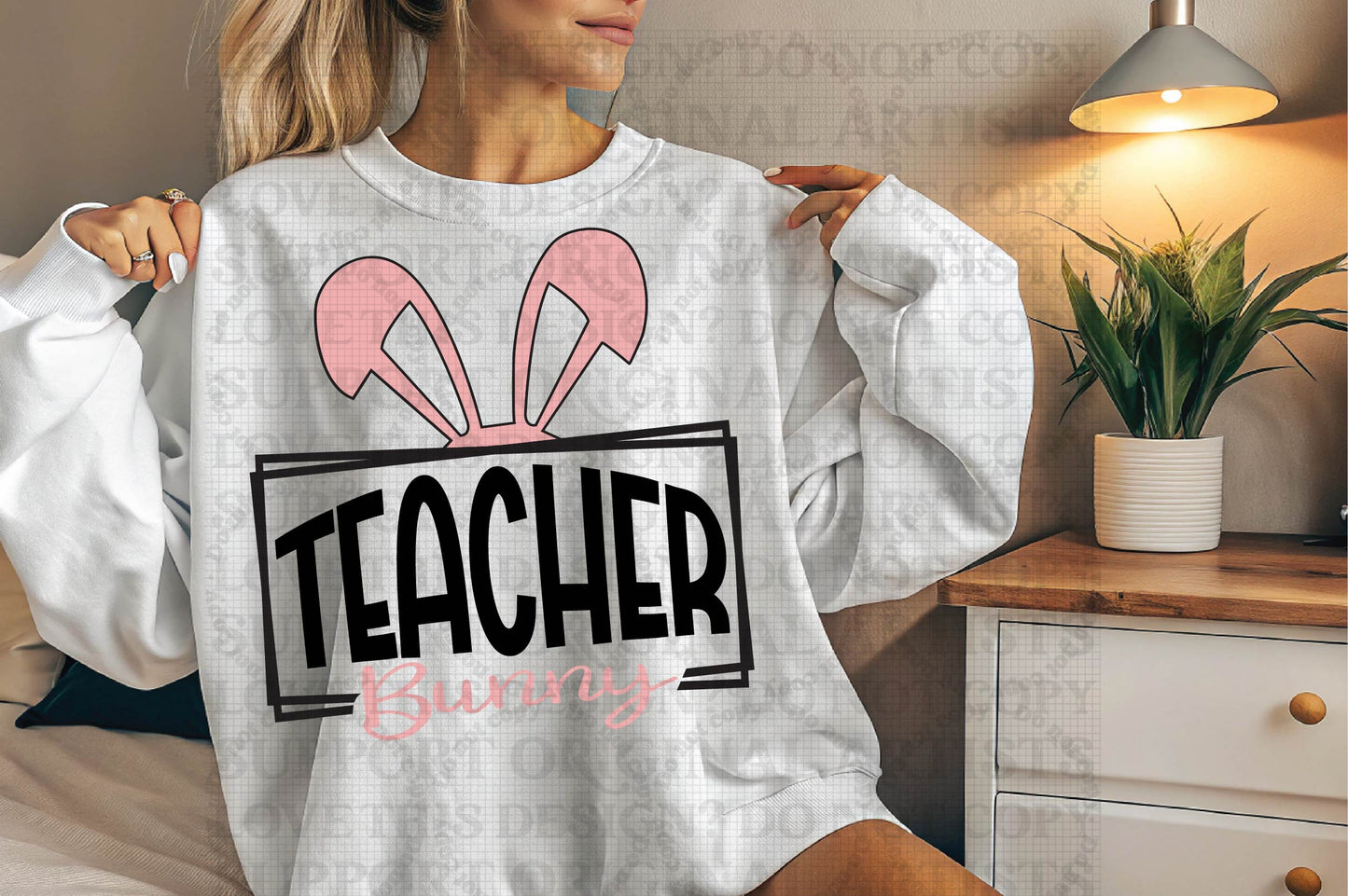 5307 - Teacher bunny *DTF