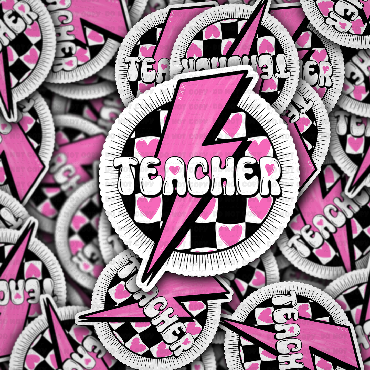 DS 2298 - Teacher Die Cut Sticker