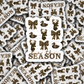 DS -2392 - Tis the season camo deer and ducks Die Cut Sticker