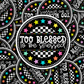 DS 3133 - To Blessed To Be Stressed Die Cut sticker