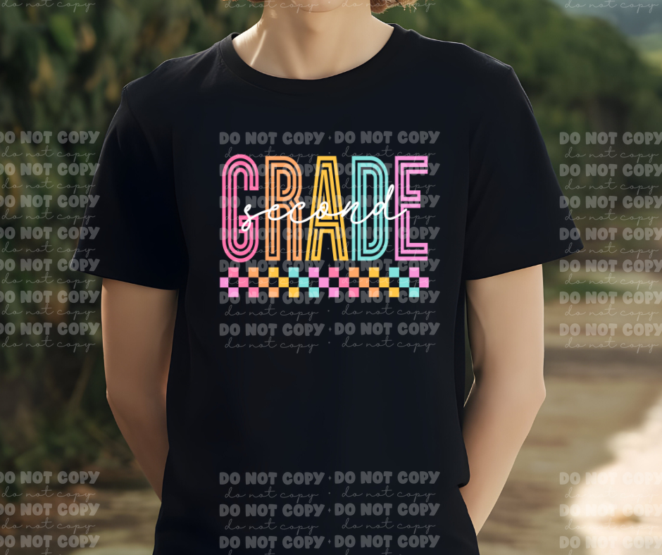 4258 Second Grade *DREAM TRANSFER* DTF