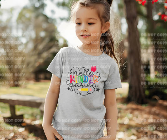 4261 Hello Kindergarten *DREAM TRANSFER* DTF