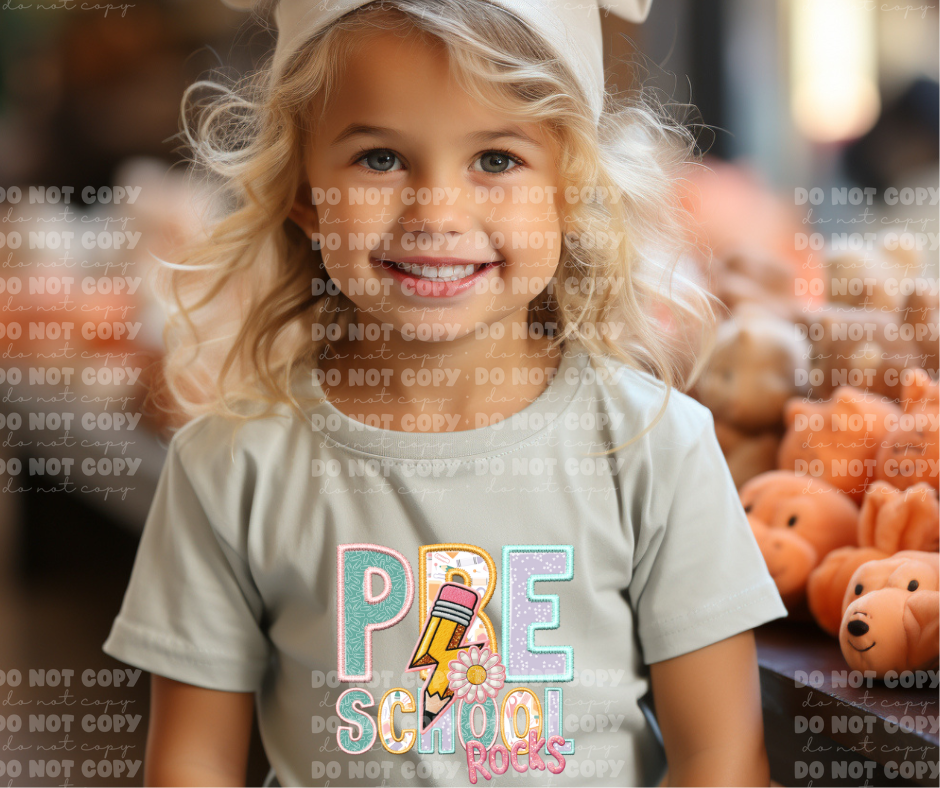 4253 Preschool Rocks *DREAM TRANSFER* DTF