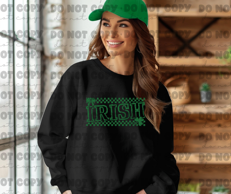 5081 - Irish checkered *DTF