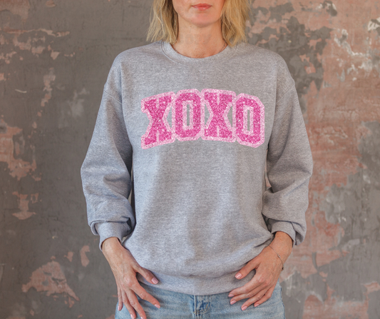 3212 XOXO Pink Glitter *DREAM TRANSFER* DTF