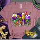 3340 mardi gras wine glasses cowgirl*DREAM TRANSFER* DTF