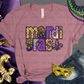 3326 Mardi Gras Faux Embroidery  *DREAM TRANSFER* DTF