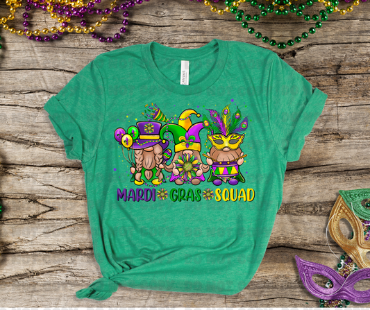 3336 Mardi Gras Squad Gnomies *DREAM TRANSFER* DTF