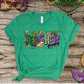 3338 teacher mardi gras cowgirl *DREAM TRANSFER* DTF
