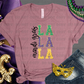 3343 Glitter Patch Mardi Gras LA *DREAM TRANSFER* DTF