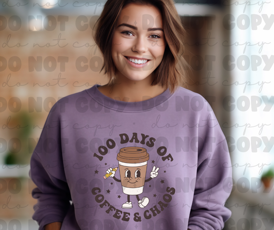 3257 100 Days of Coffee and Chaos*DREAM TRANSFER* DTF