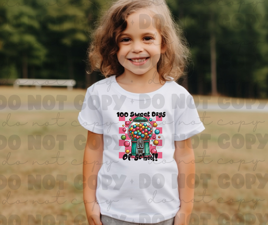 3260 100 sweet days of school *DREAM TRANSFER* DTF