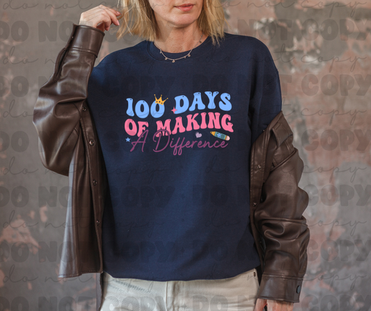 3287 100 days of making a difference *DREAM TRANSFER* DTF