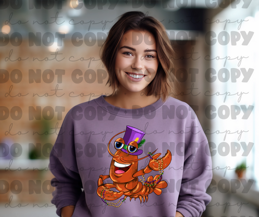 3350 Mardi Gras Crawfish *DREAM TRANSFER* DTF