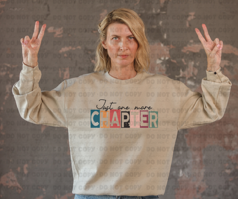 3527 Just One More Chapter DREAM TRANSFER* DTF