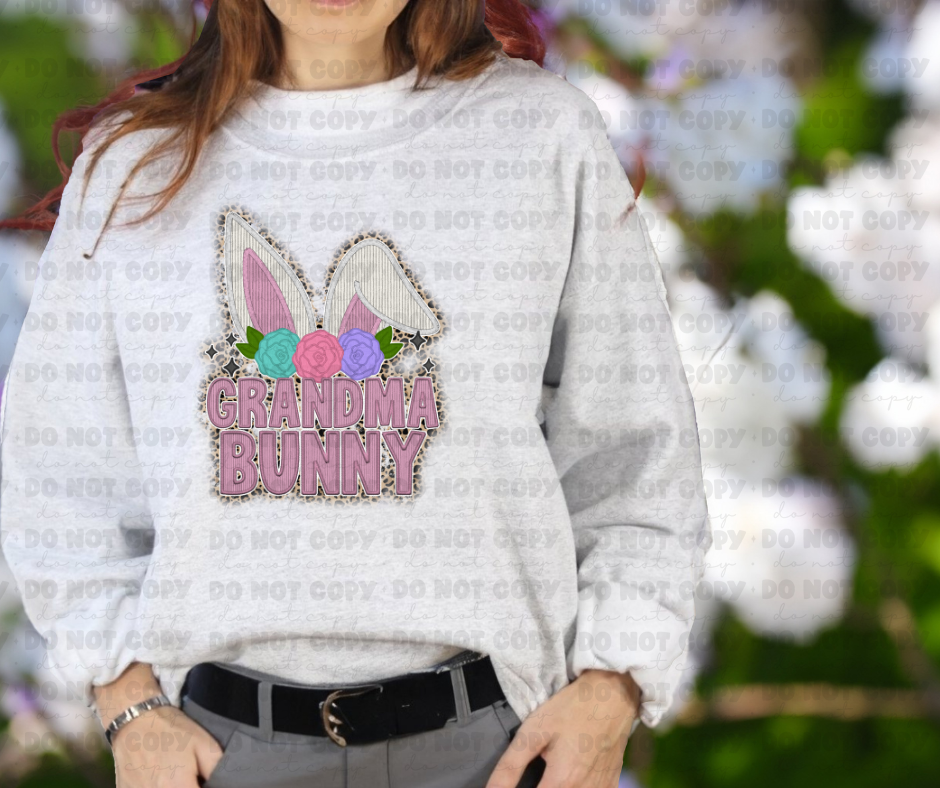 3672 Grandma Bunny DREAM TRANSFER* DTF