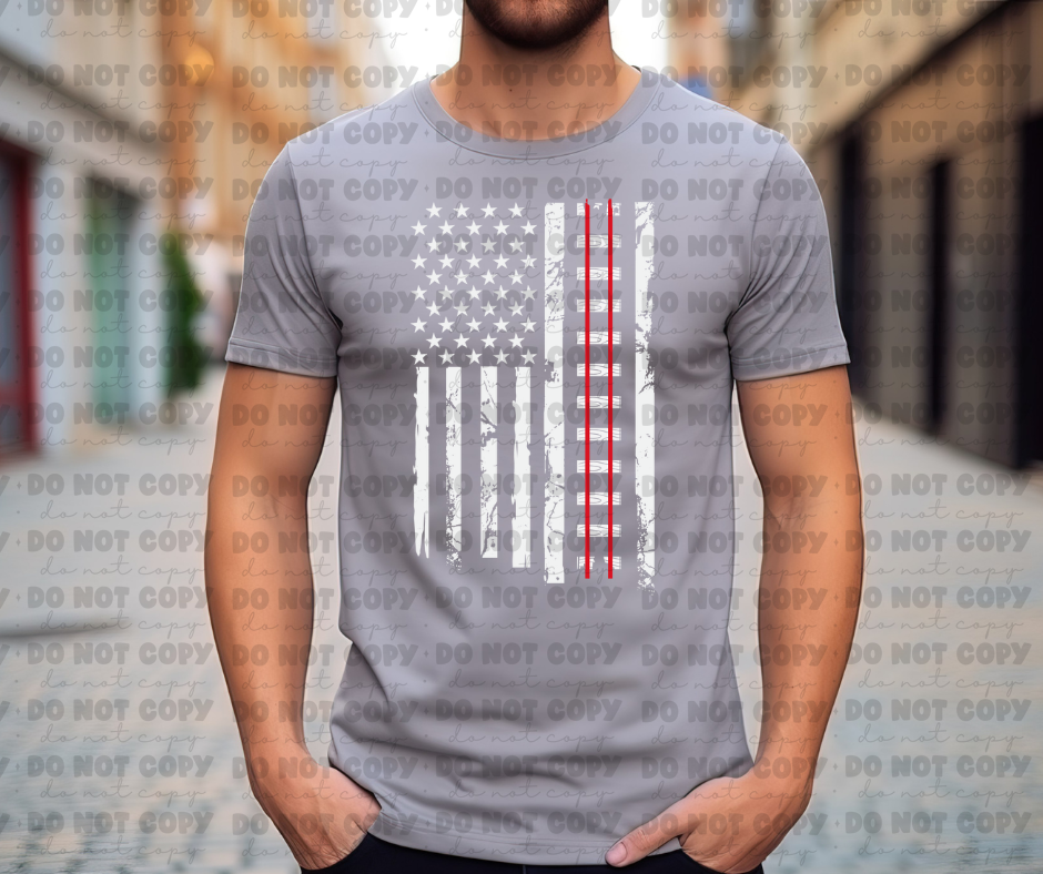 3614 Train American Flag DREAM TRANSFER* DTF