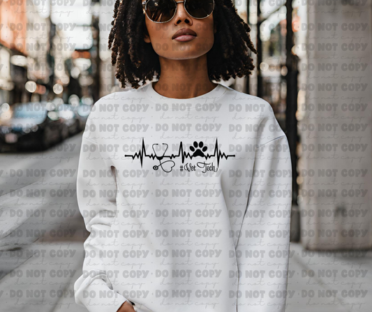 3632 VET TECH HEARTBEAT DREAM TRANSFER* DTF