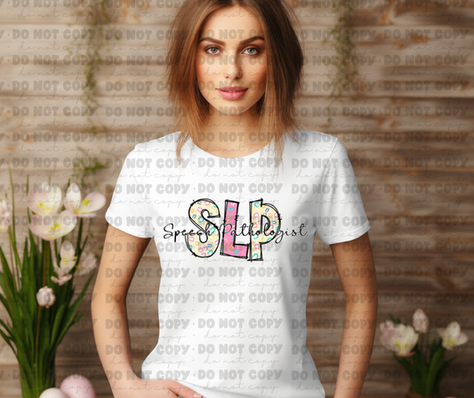 3634 SPEECH PATHOLOGIST COLORFUL* DTF