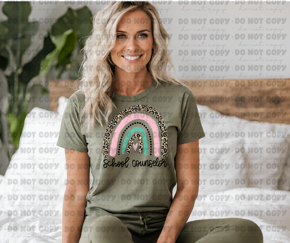 3638  School Counselor Rainbow DREAM TRANSFER* DTF