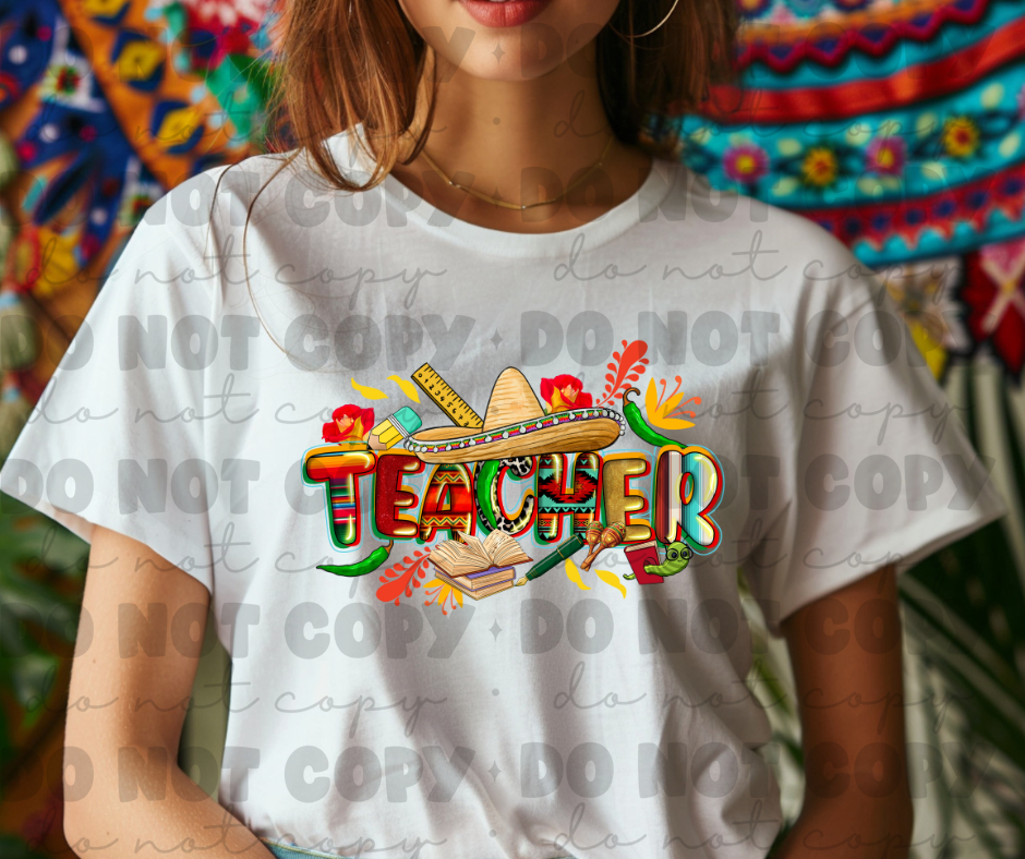 3749 cinco de mayo teacher DREAM TRANSFER* DTF