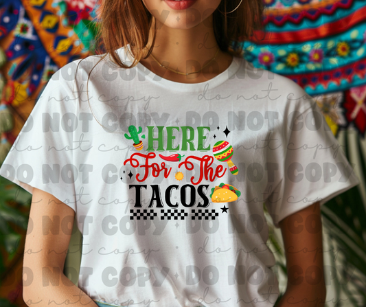 3750 Here For The Tacos DREAM TRANSFER* DTF