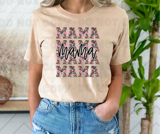 3764 Floral Mama Stack Script DREAM TRANSFER* DTF