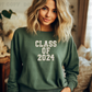 3827 Glitter Patch Class Of 2024 White DREAM TRANSFER* DTF